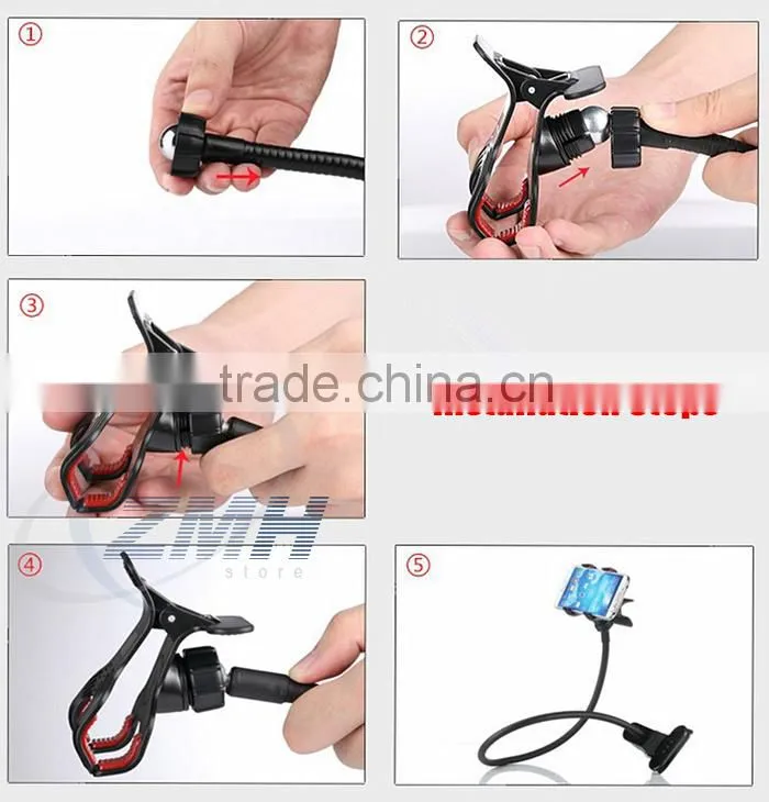 2014 Popular 360 Rotation Universal Lazy Mobile Phone Holders