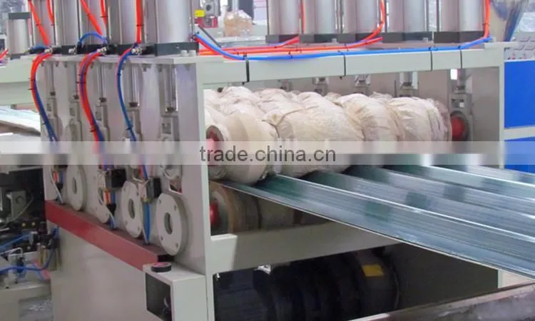roofing sheets corrugated pvc plastic production line