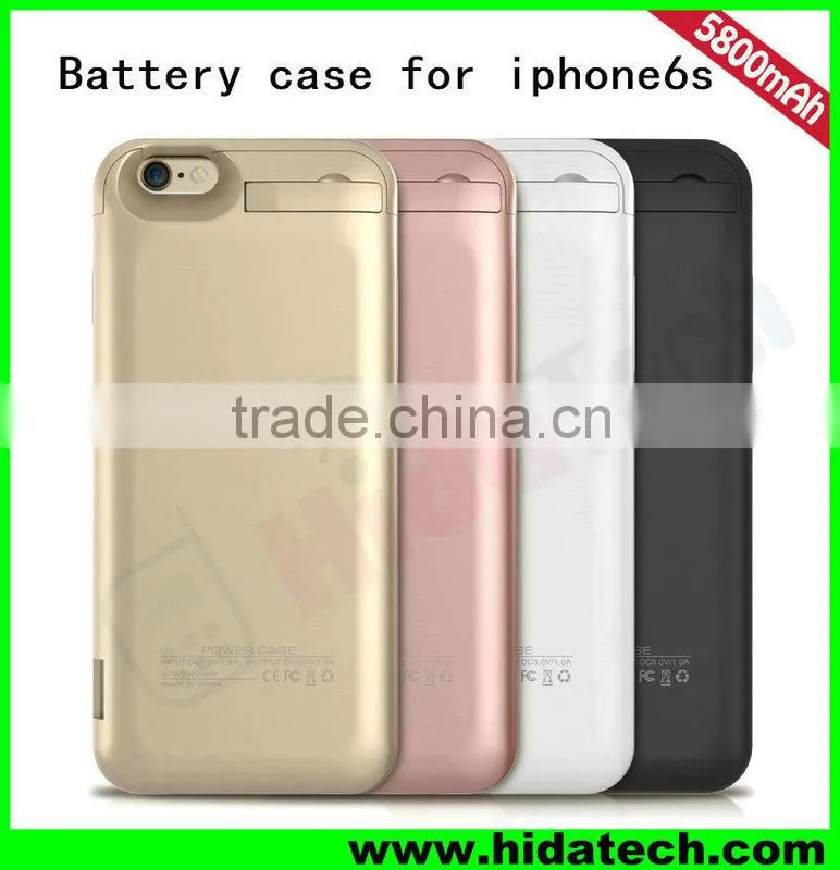 Portable Power Bank for iPhone 6s Backup Battery Case Power Bank for iPhone 6s
