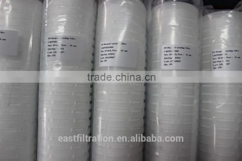 alkaline water filter cartridge Size : 20inch .Pore: 10um