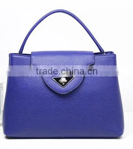 2016 latest wholesale lady leather bags handbag China
