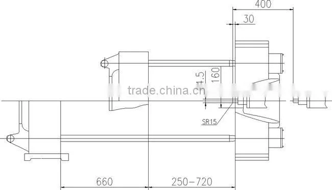HTW320 plastic making machine