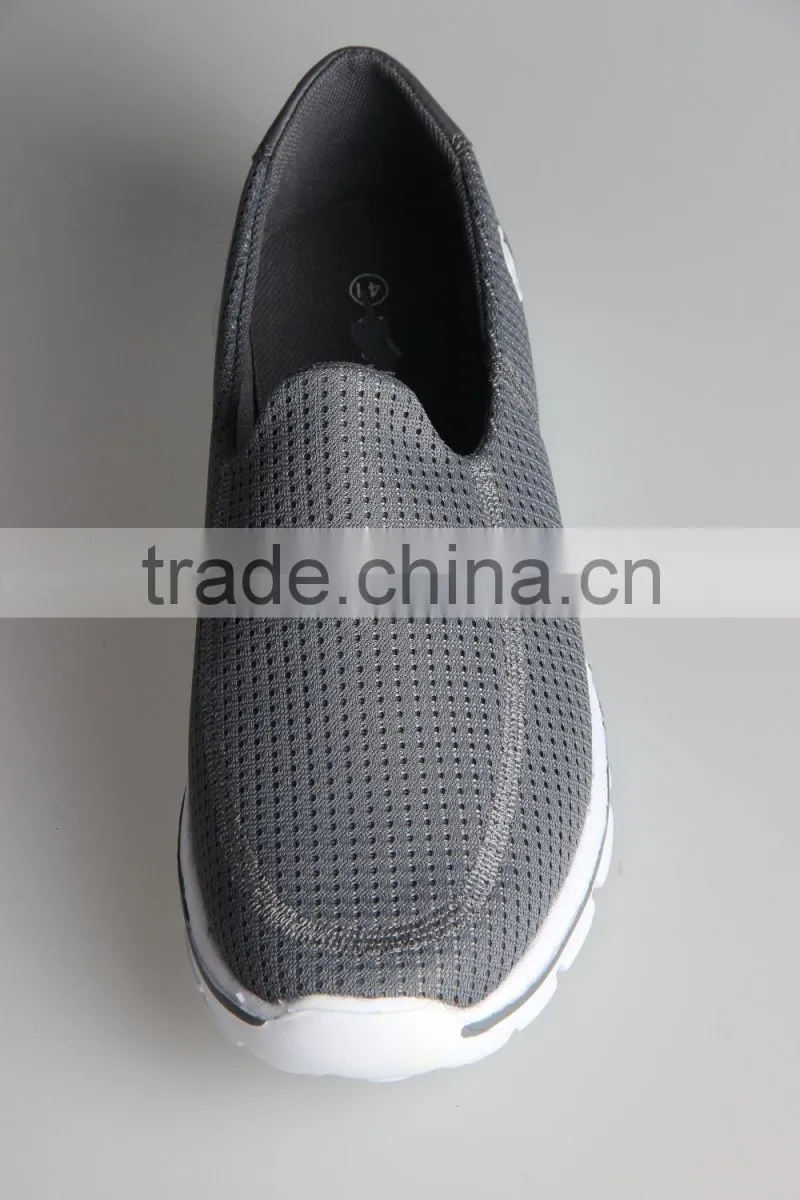summer slip on running shoes sport lazy network shoes wrapping breathable mesh lightweight shoes