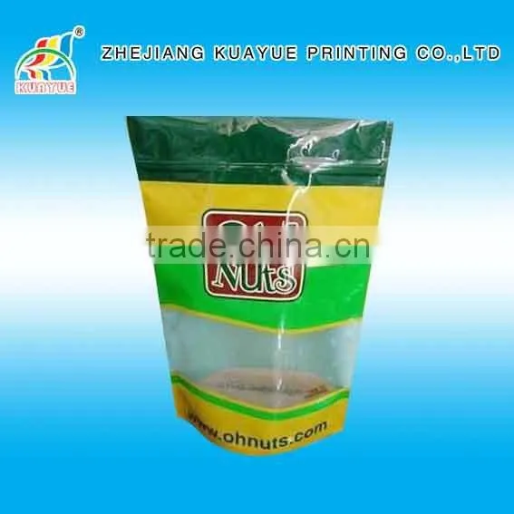 Customized New High Quality Stand up Foil Zipper Pouch