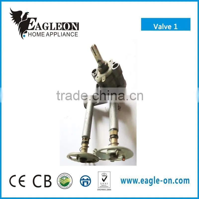 SKD/CKD Double pipe gas valve with safety flameout for table/build in cooker