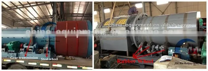 Good effect clay cleaning trommel,wash mud trommel