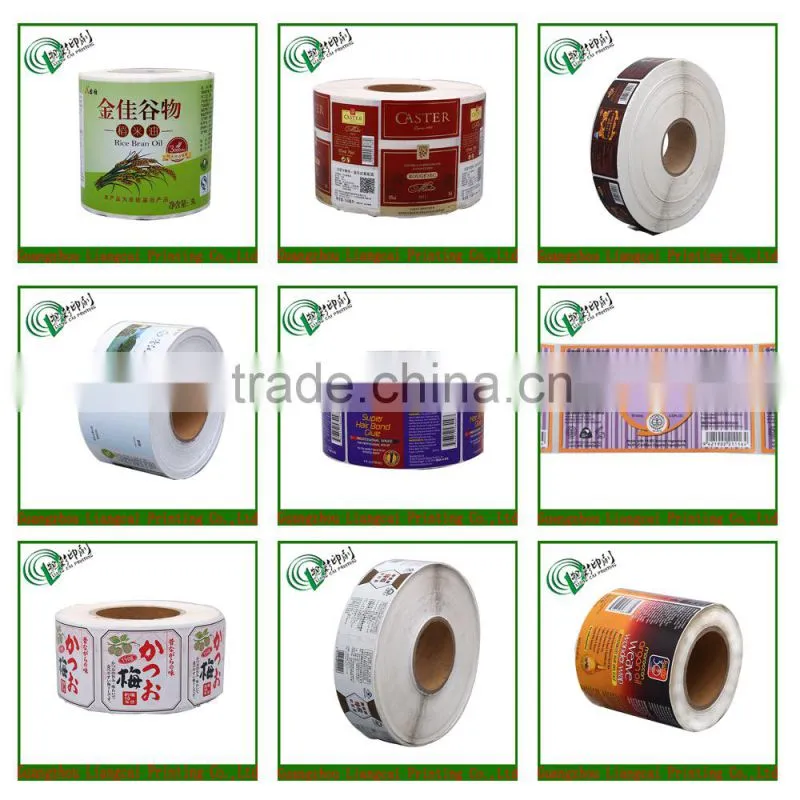 Qualified label hologram logo for cosmetic bottle/jar