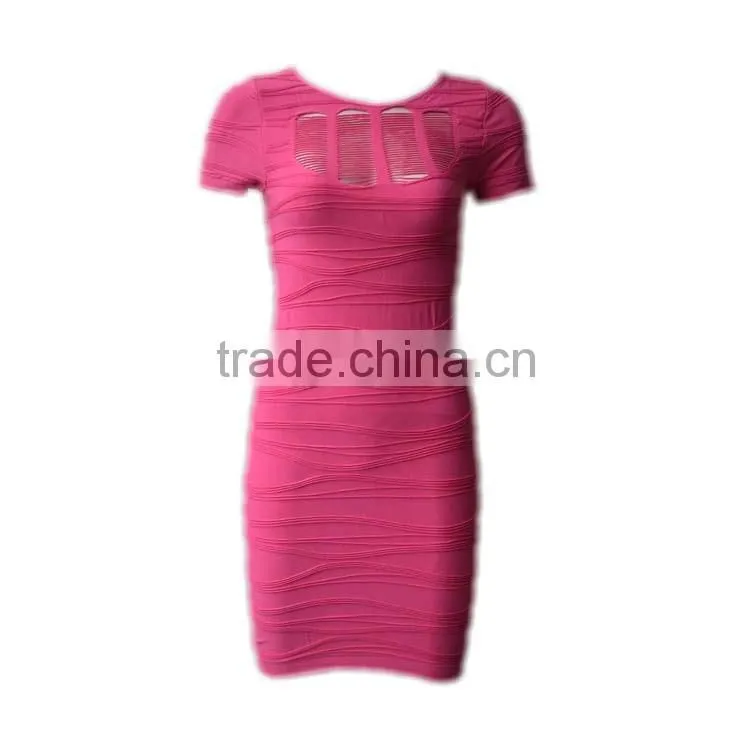 Sexy Women Formal and Casual Mesh Short Sleeve Long Dresses