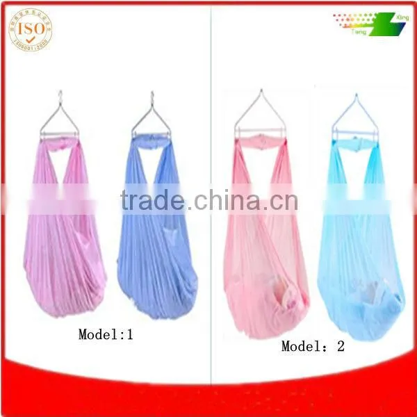 automatic rock baby cradle metal hangers+spring