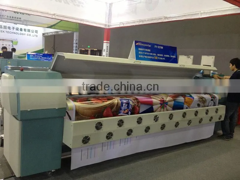 3.2m large format solvent printer FY union infiniti fy3278 printer with spt heads