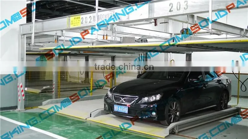 Automated puzzle parking smart automated parking system