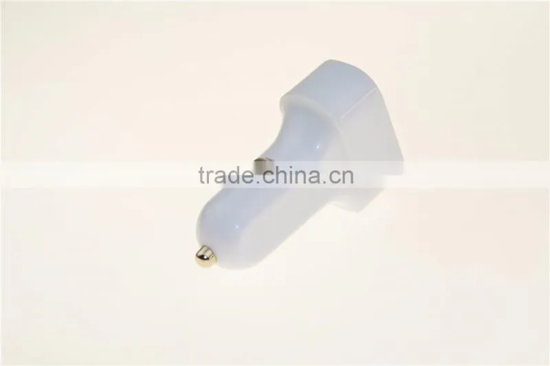 2 ports Plastic USB-C Car Charger