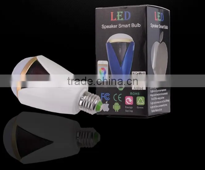 Annular shape atomosphere led light bluetooth speaker