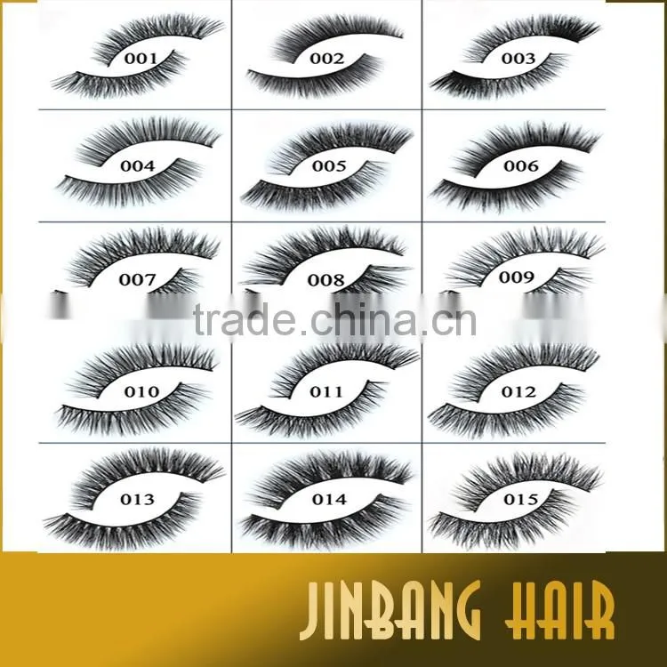 Charming lash faux 3D mink Fur silk eyelash extensions false mink eyelash extensions 3D Mink Eyelashes fake lashes