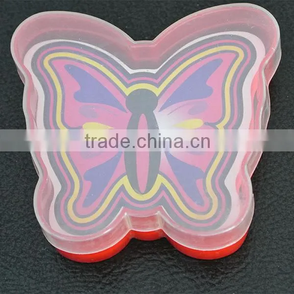 paper plastic heart shaped cards with custom logo