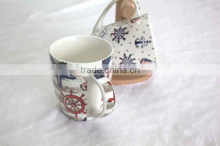 Tiki cup saida cheap porcelain mugs eco cup