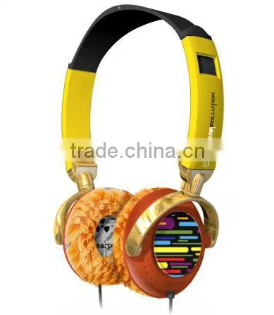 2015 OEM folding headset for mp3
