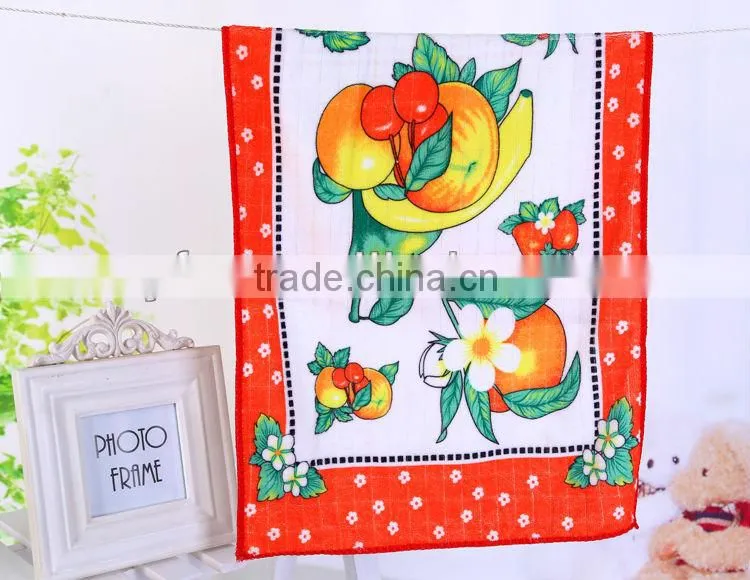 Wholesale Cheap Custom Cotton Printed Kitchen Towel