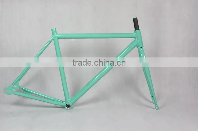 China 700C OEM track aluminum alloy fixie bike frame F-SF216