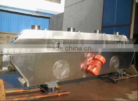 Edible sault vibrating fluidized bed dryer with fully sealed structure