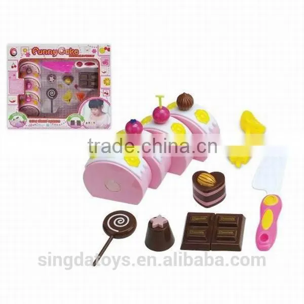 Hot Sale Kids Play House Toy Birthday Cake Model