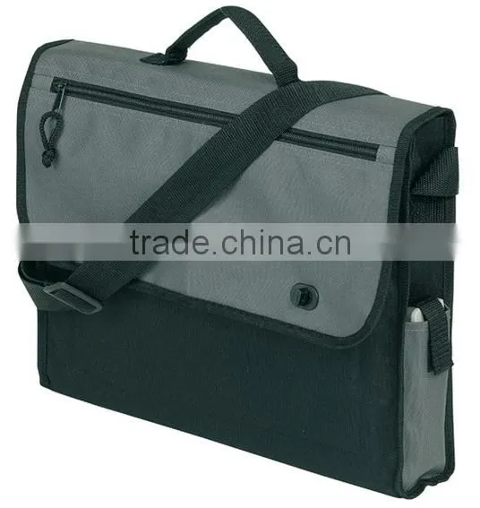 600D Polyester Document Bag With Front Pocket/ Briefcase Bag