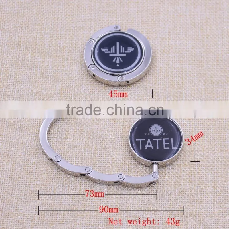 Custom Fashional Metal Purse Hanger/Bag Hanger/Bag Holder for Business Gifts
