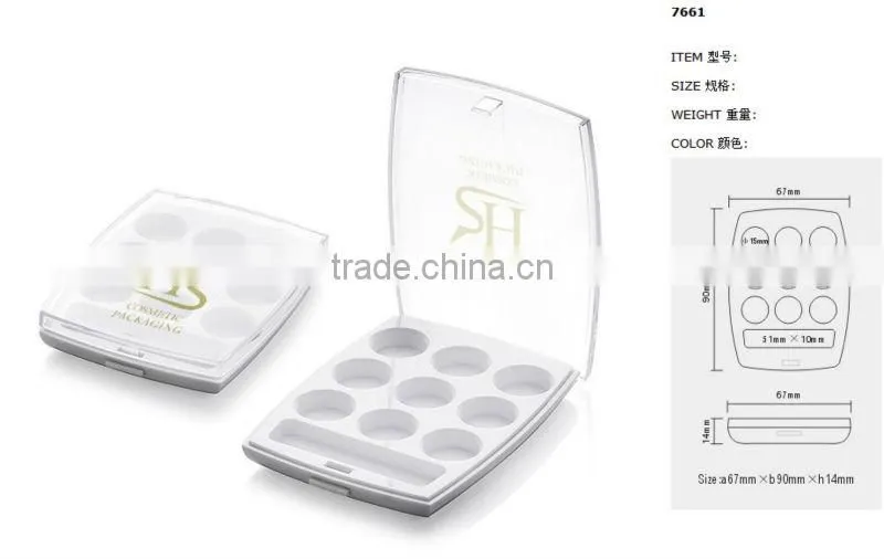 pure design cosmetic packaging eyeshadow