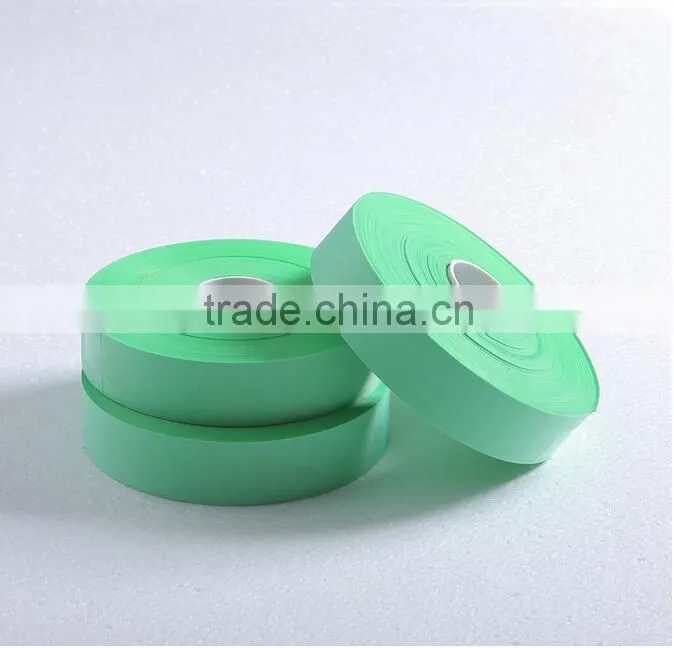 polyester colorful reflective strips lime green reflective tape for Leisure clothes bags