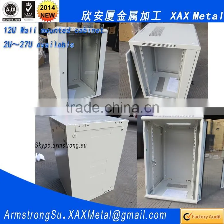 XAX2701WM 27U ventilated fan airflow wallmounted wall mounted Rack mount Rackmount Server Cabinet