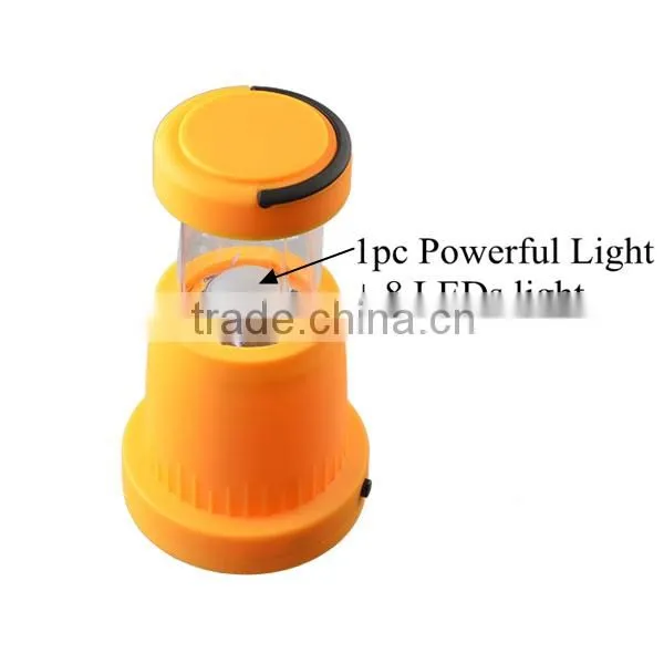 (100025)Super bright camping telescopic rotating lamp collapsible multifunction camping lantern