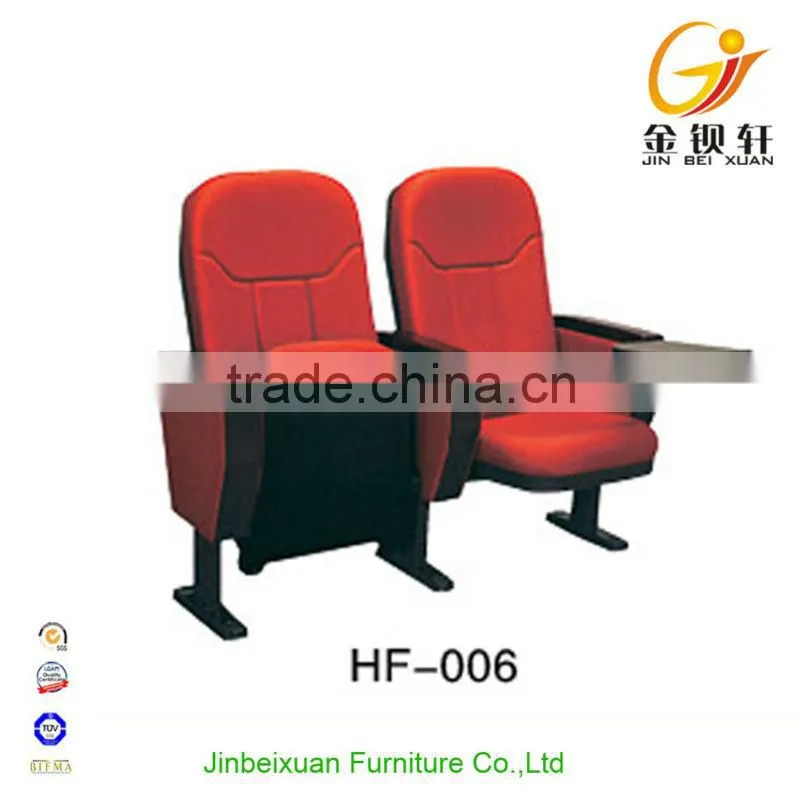 Commercial optional color 3D cinema auditorium seating