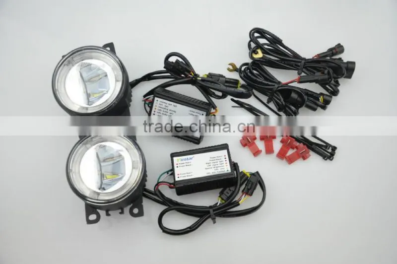 New design E4 Approved Vinstar led fog light for Nissan micra
