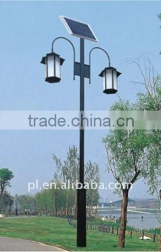 PMMA lampshade LED solar garden light or PC material lampshade
