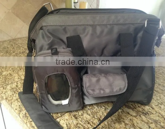 2016 hot sell mommy bag high quality Nylon diaper bag large capacity diaper bag