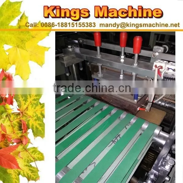 Plastic Arc Type or U Shape Plastic Bag Making Machine (Kings brand)