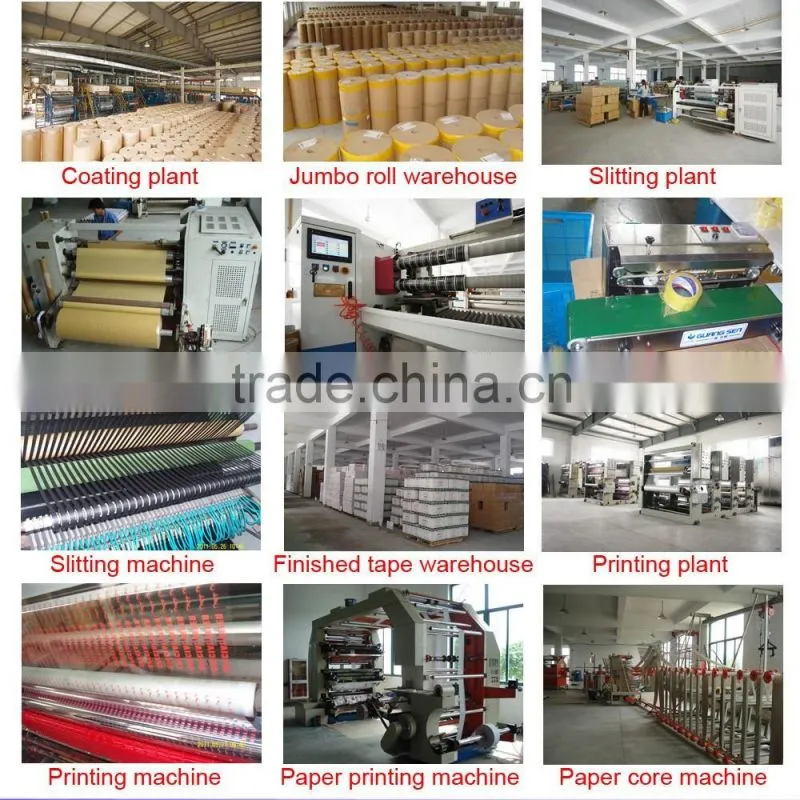 custom bopp logo printed packing carton sealing tape colored