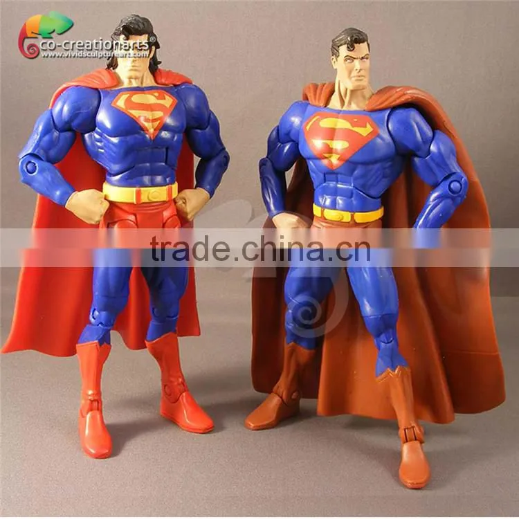 Life size fiberglass super hero statue
