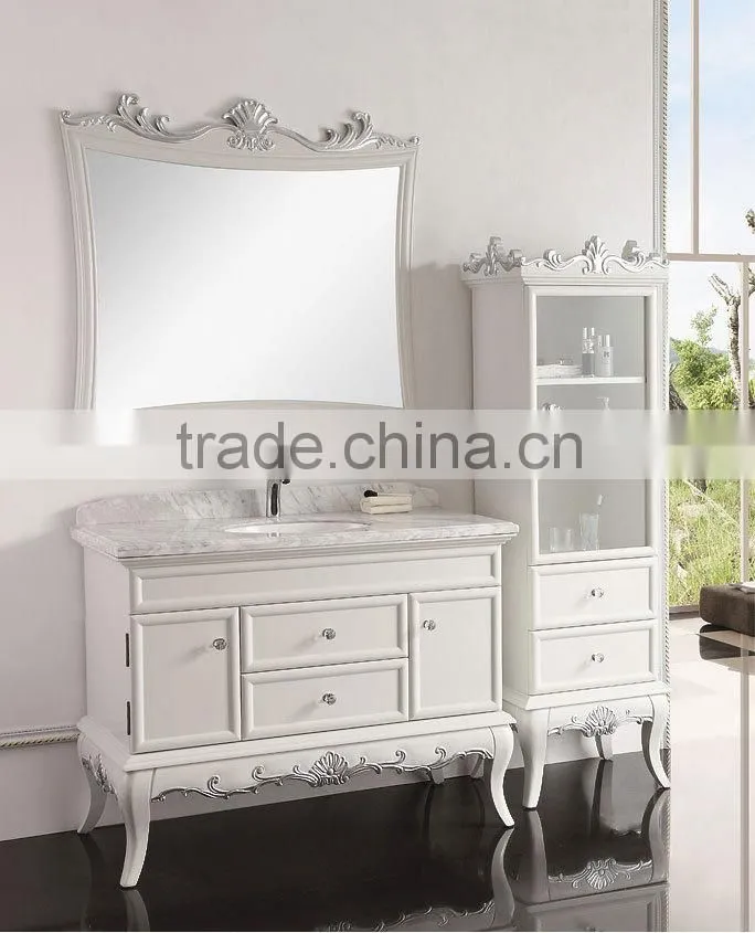 ROCH 8045 Top Luxury Wood Cabinet Bathroom Granite Vanity Top