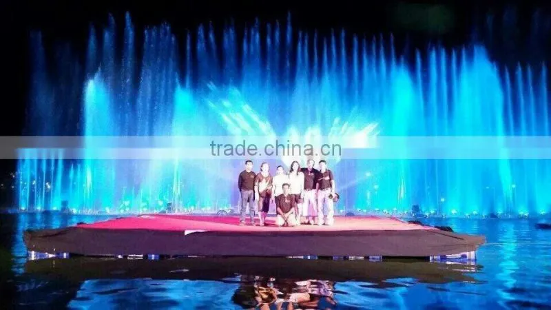 36W DMX RGBW led spring light led underwater light lamp