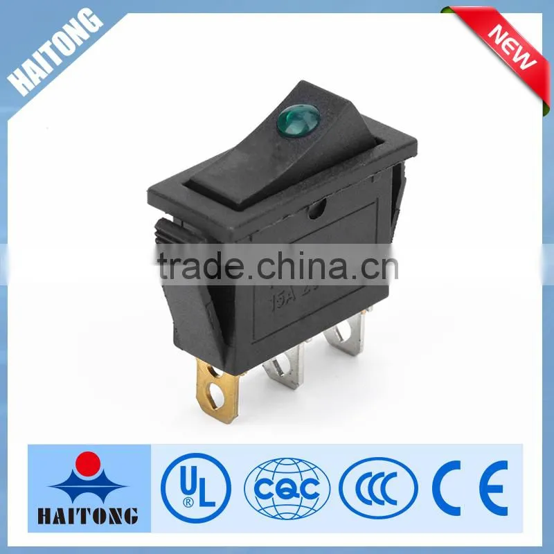 250V 3 pin switches waterproof rocker switch