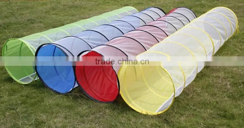 High quality fabric outdoor cat tunnel