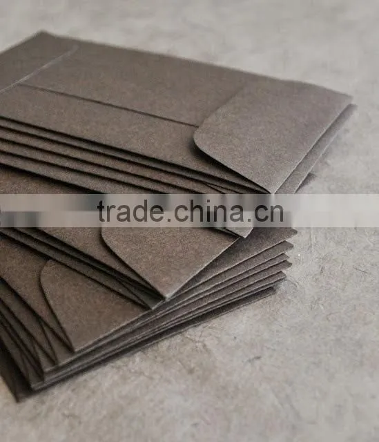 black rigid envelope