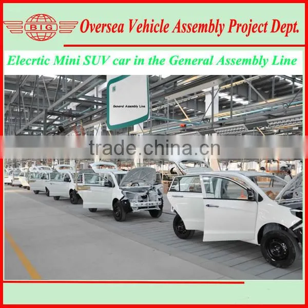 low speed but high efficiency electric car suv type (skd/ckd kits available for assembling)