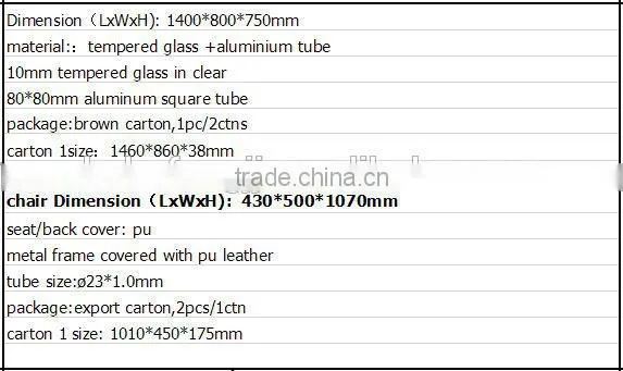 2014 latest high gloss european fiber dining table set