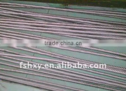 good quanlity and high efficiency titanium corrugated sprial tube coil