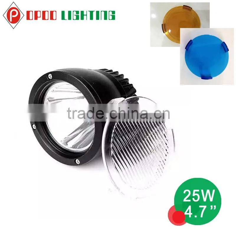 Super Bright 4.7'' 25w roof light car auto offroad led work light