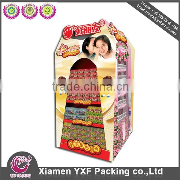 promotion design display rack designing custom printed counter display boxes