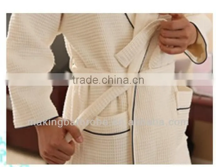 cheap kimono waffle towel hotel bathrobe