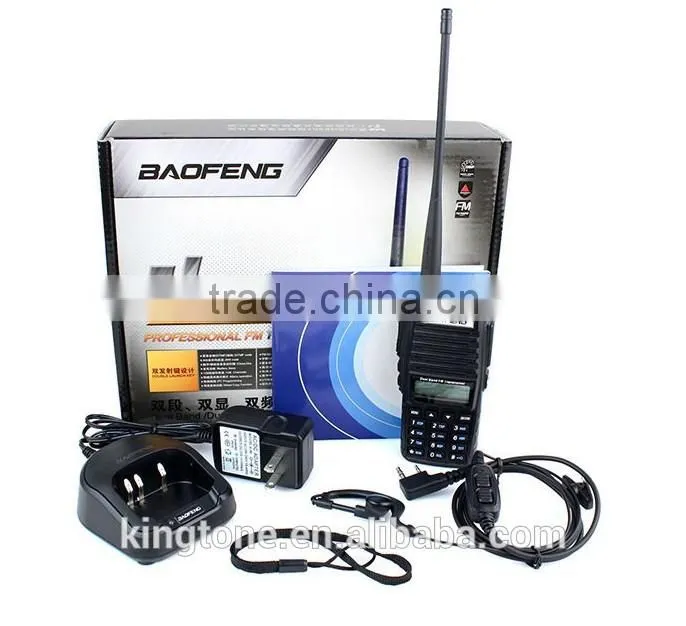 Baofeng UV-82 136-174 & 400-520MHz Dual Band Dual Display two way radio with Free earphone